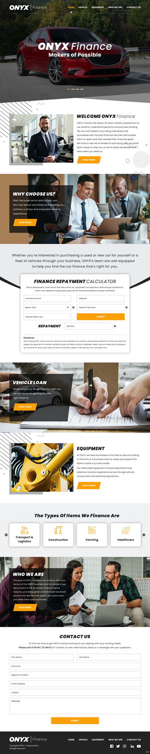 Web Design by pb for ONYX | Design: #28838745