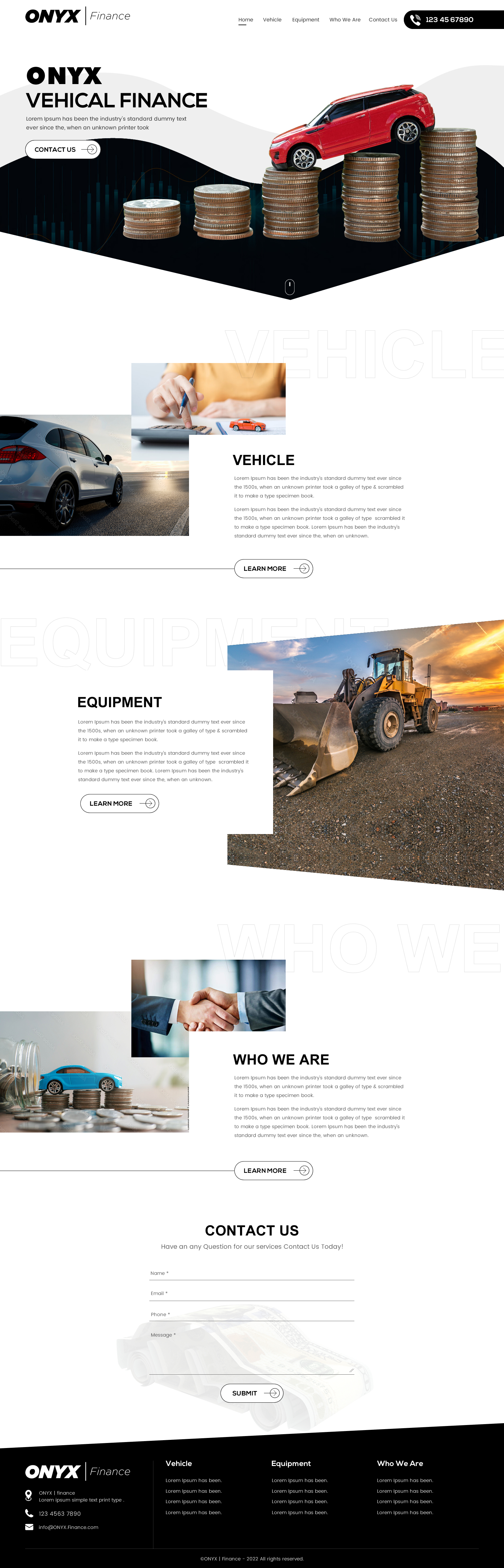 Web Design par rightway pour ONYX | Design #28842173