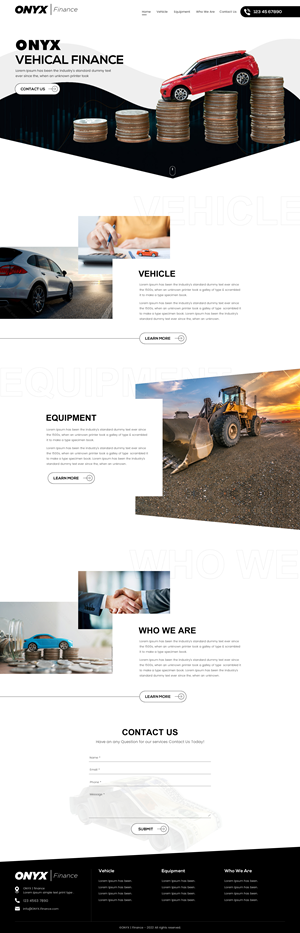 Web Design by rightway for ONYX | Design: #28842173