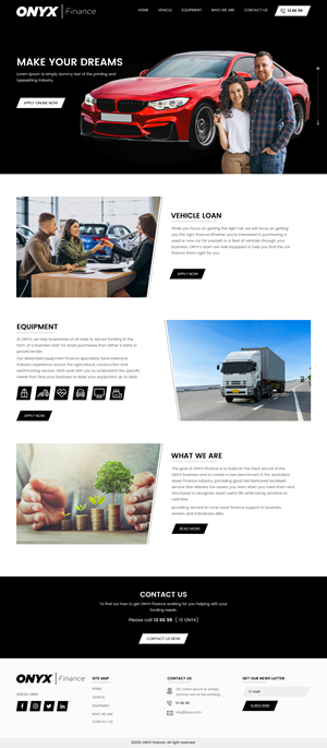 Web Design by rightway for ONYX | Design: #28842523