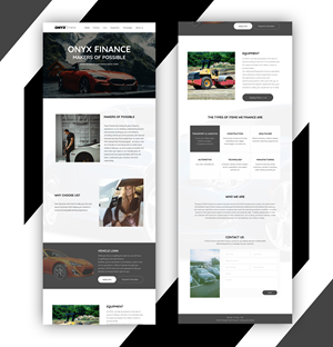 Web Design by Samahir Sharif for ONYX | Design: #28845779