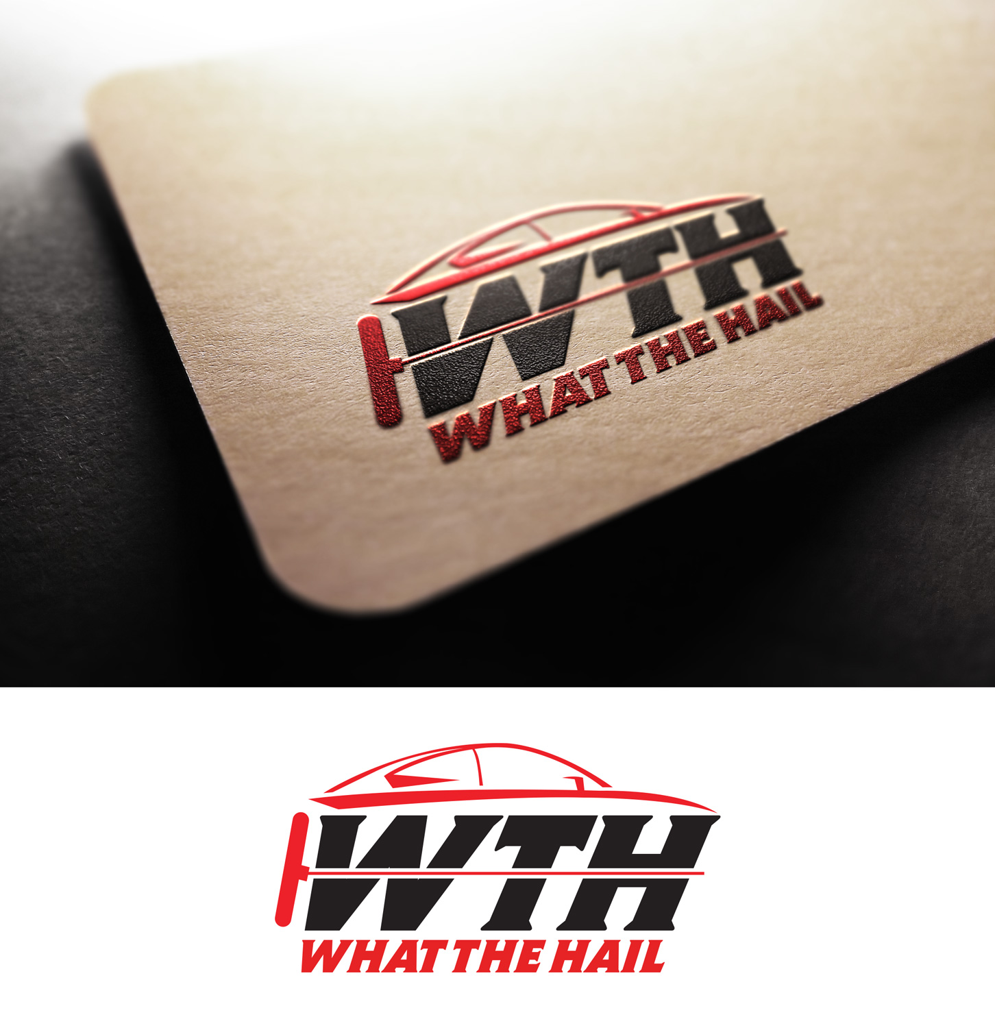 Diseño de Logo por Impressive Solutions para What The Hail Dent Company llc | Diseño #28835917