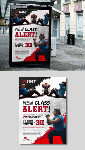 REBOOT Group Fitness Class Launch Poster!