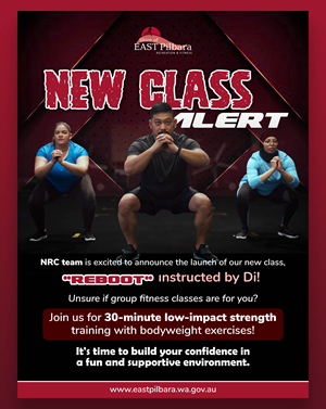 REBOOT Group Fitness Class Launch Poster! | Diseño de Póster por Jeewz