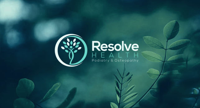 Diseño de Logo por nikkiblue para Resolve Health Podiatry and Osteopathy | Diseño #28858301