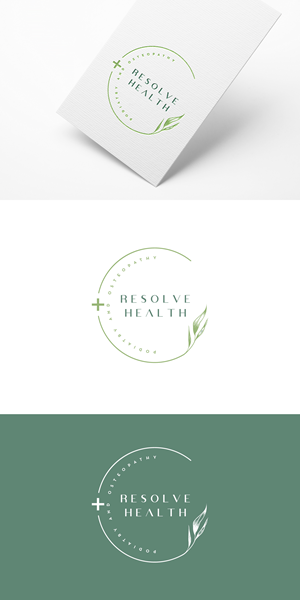 Logo Design by Idea Master Plus for Resolve Health Podiatry and Osteopathy | Design #28857478