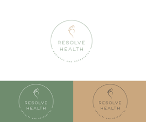Logo Design by Lilie for Resolve Health Podiatry and Osteopathy | Design: #28841420
