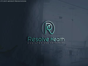 Logo Design by kikostora for Resolve Health Podiatry and Osteopathy | Design: #28843916