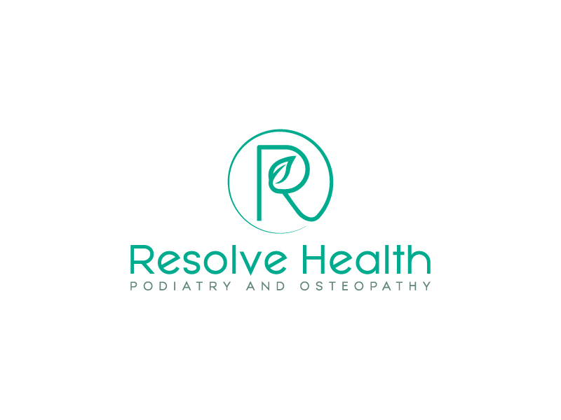 Logo Design by kikostora for Resolve Health Podiatry and Osteopathy | Design: #28848669