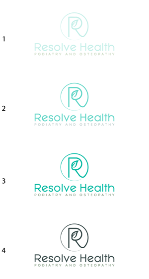 Logo Design by kikostora for Resolve Health Podiatry and Osteopathy | Design: #28853929