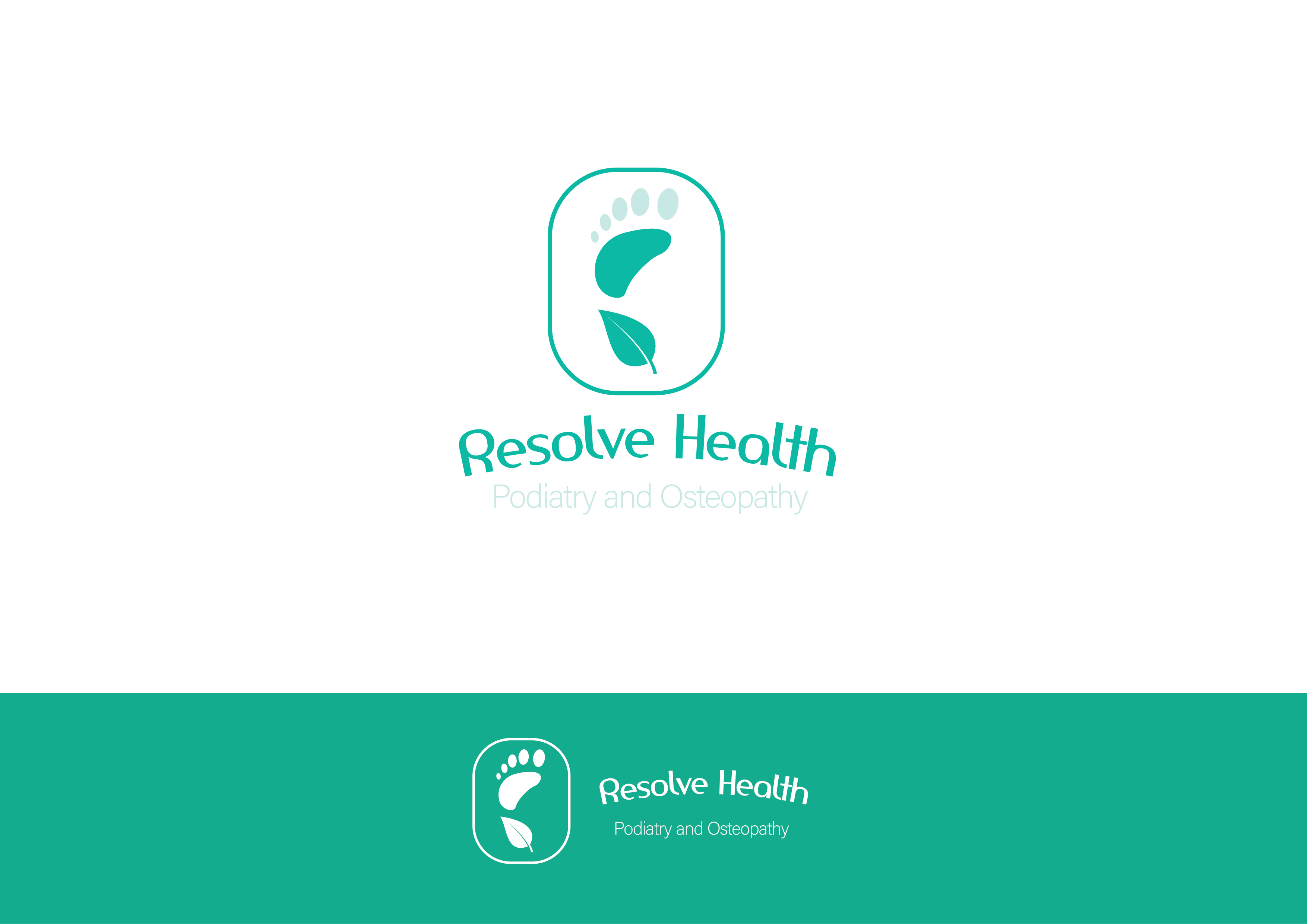 Logo Design by Navz for Resolve Health Podiatry and Osteopathy | Design #28838536