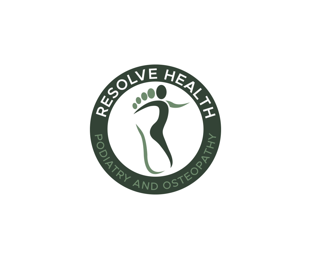 Logo Design by omdesign philippines for Resolve Health Podiatry and Osteopathy | Design #28837976