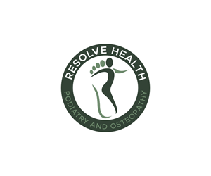 Logo Design by omdesign philippines for Resolve Health Podiatry and Osteopathy | Design: #28837976