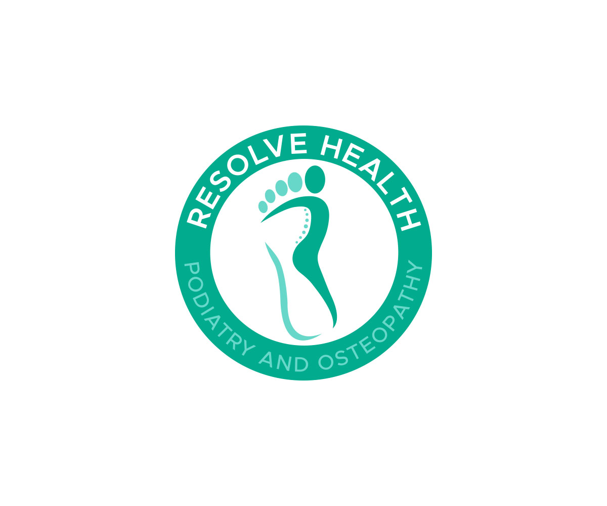 Diseño de Logo por omdesign philippines para Resolve Health Podiatry and Osteopathy | Diseño #28837978