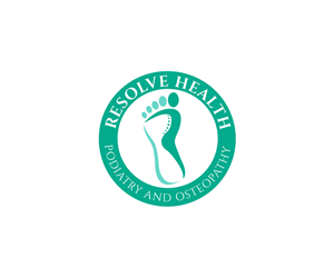 Logo Design by omdesign philippines for Resolve Health Podiatry and Osteopathy | Design: #28854658