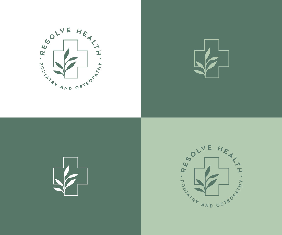 Diseño de Logo por ecorokerz para Resolve Health Podiatry and Osteopathy | Diseño #28840476