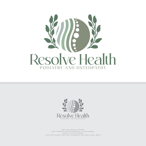 Logo Design by brand maker for Resolve Health Podiatry and Osteopathy | Design: #28838006