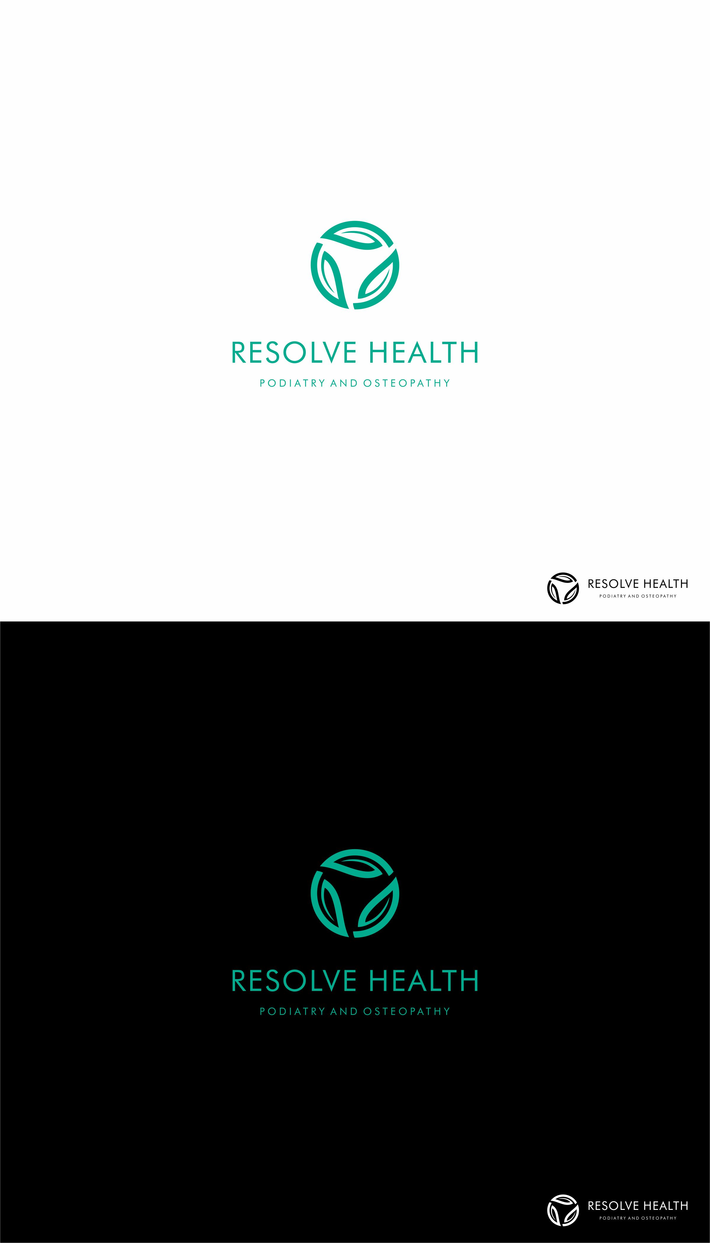 Logo Design by ace_art™ for Resolve Health Podiatry and Osteopathy | Design #28842839