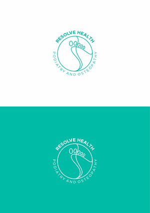 Logo Design by Praza for Resolve Health Podiatry and Osteopathy | Design #28837317