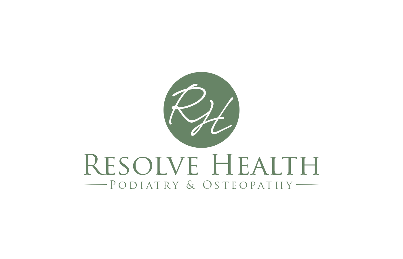 Design de Logo par Soonia pour Resolve Health Podiatry and Osteopathy | Design #28840815