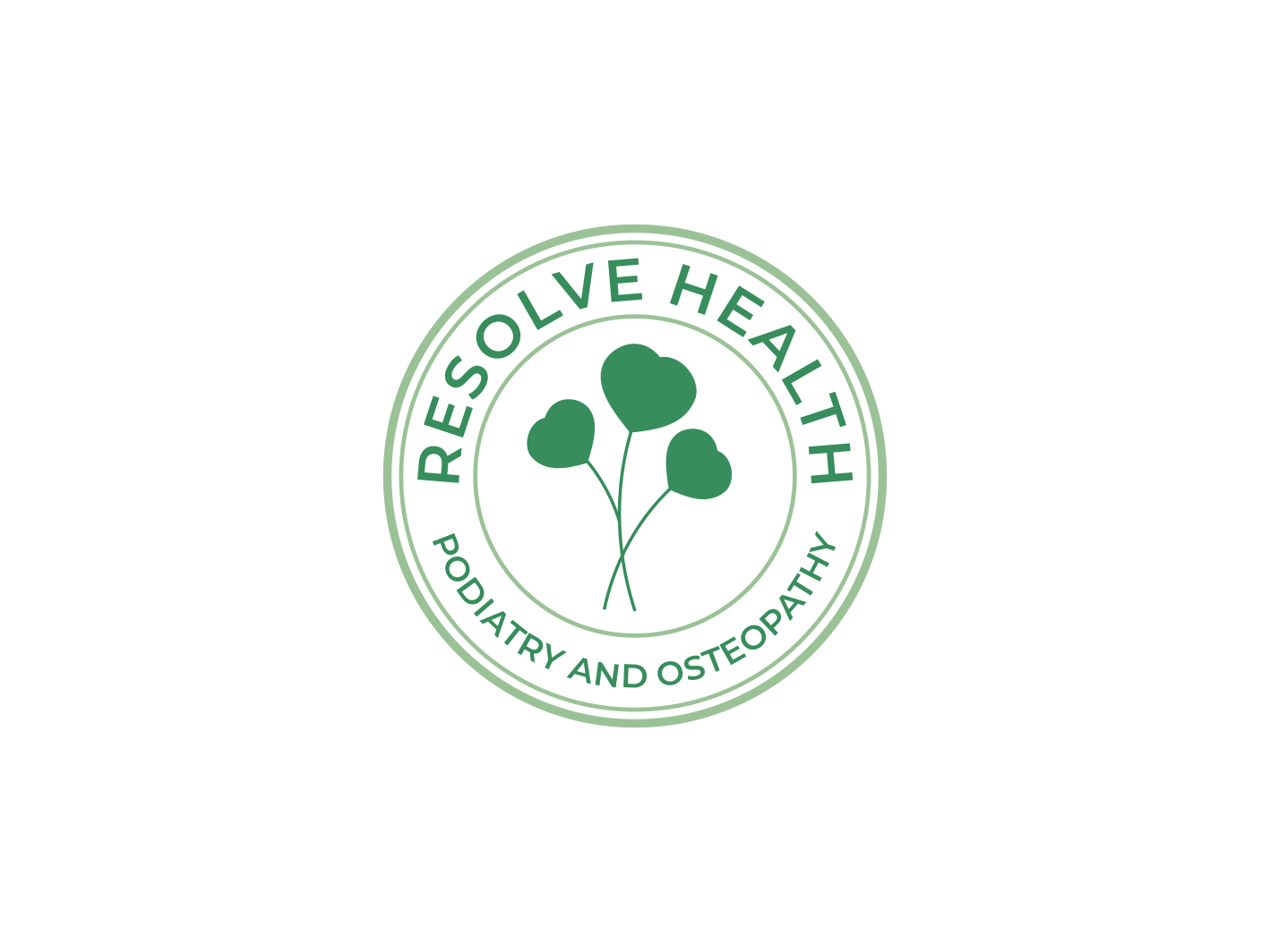 Logo Design by BNdesigner for Resolve Health Podiatry and Osteopathy | Design #28856737