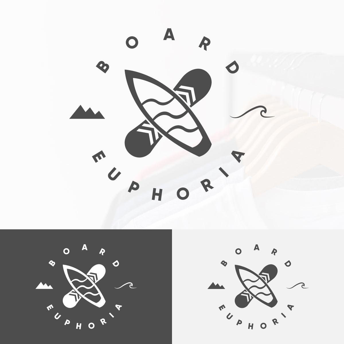 Logo Design by EvoGo Designers for Board Euphoria | Design #28898691