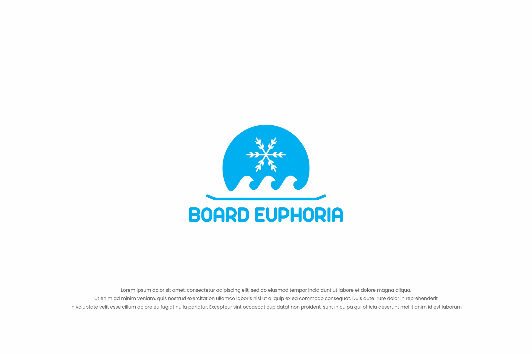 Logo-Design von gee'studio20 für Board Euphoria | Design #28843290