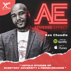 The Adverse Effect Podcast Cover Art | Design Graphique par adjeiiBlack