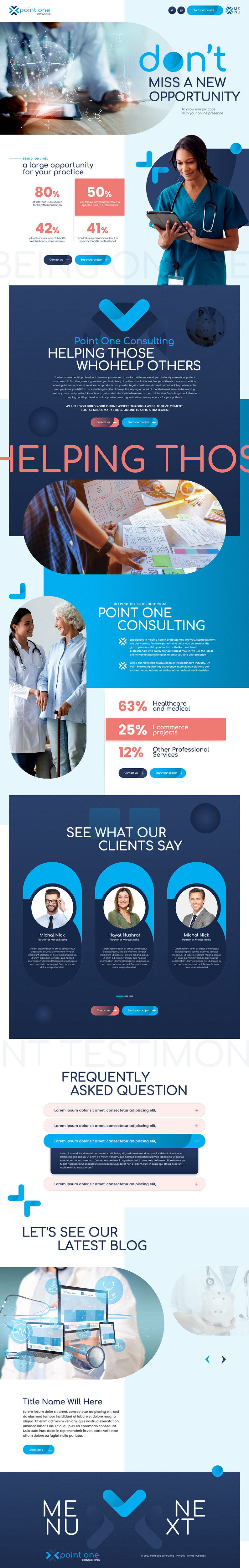 Web Design by IRSHAD_786 for this project | Design #28863629