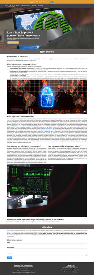 Diseño Web por Putra Makarin para este proyecto | Diseño #28853237