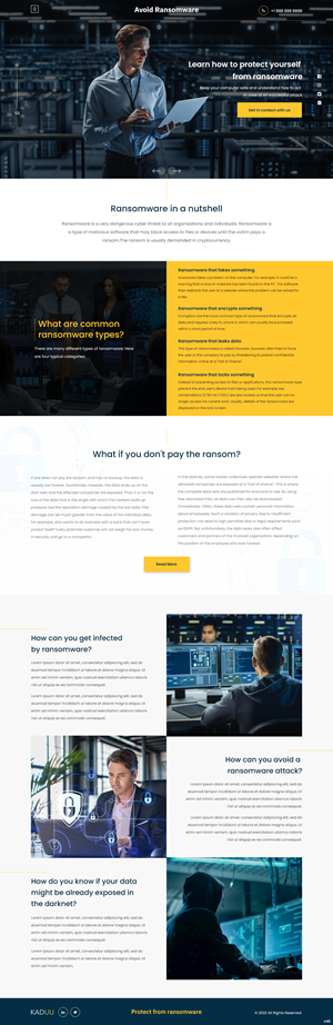 Web Design by pb for this project | Design: #28848161