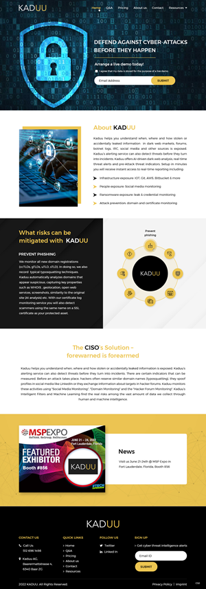 Web Design by pb for this project | Design: #28848209