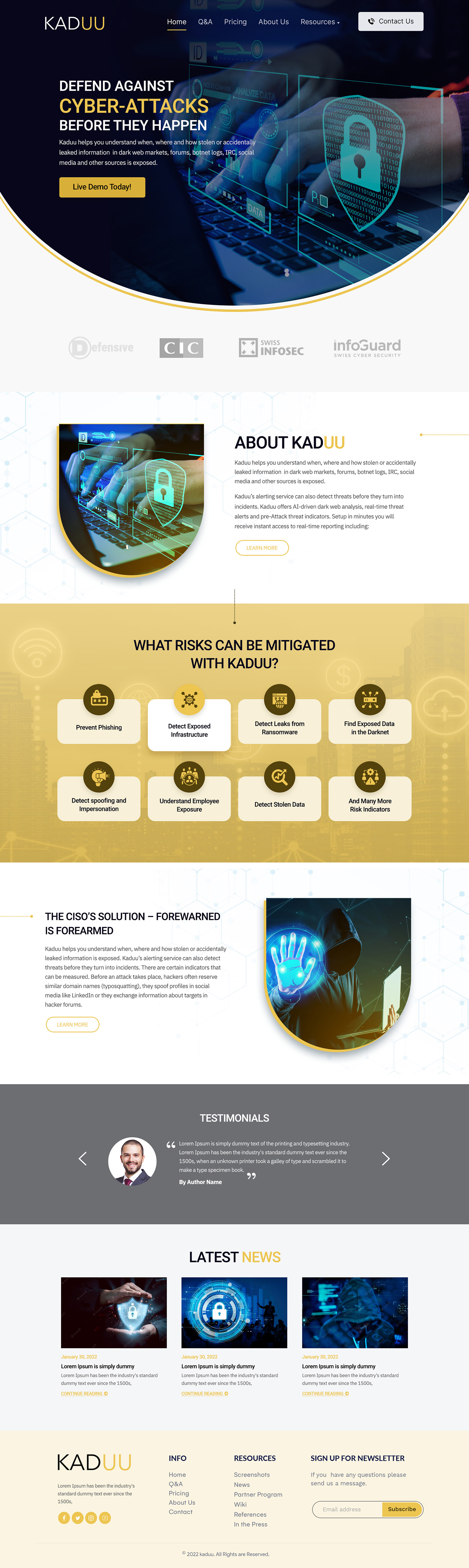 Web Design by Shijo John for this project | Design #28850879