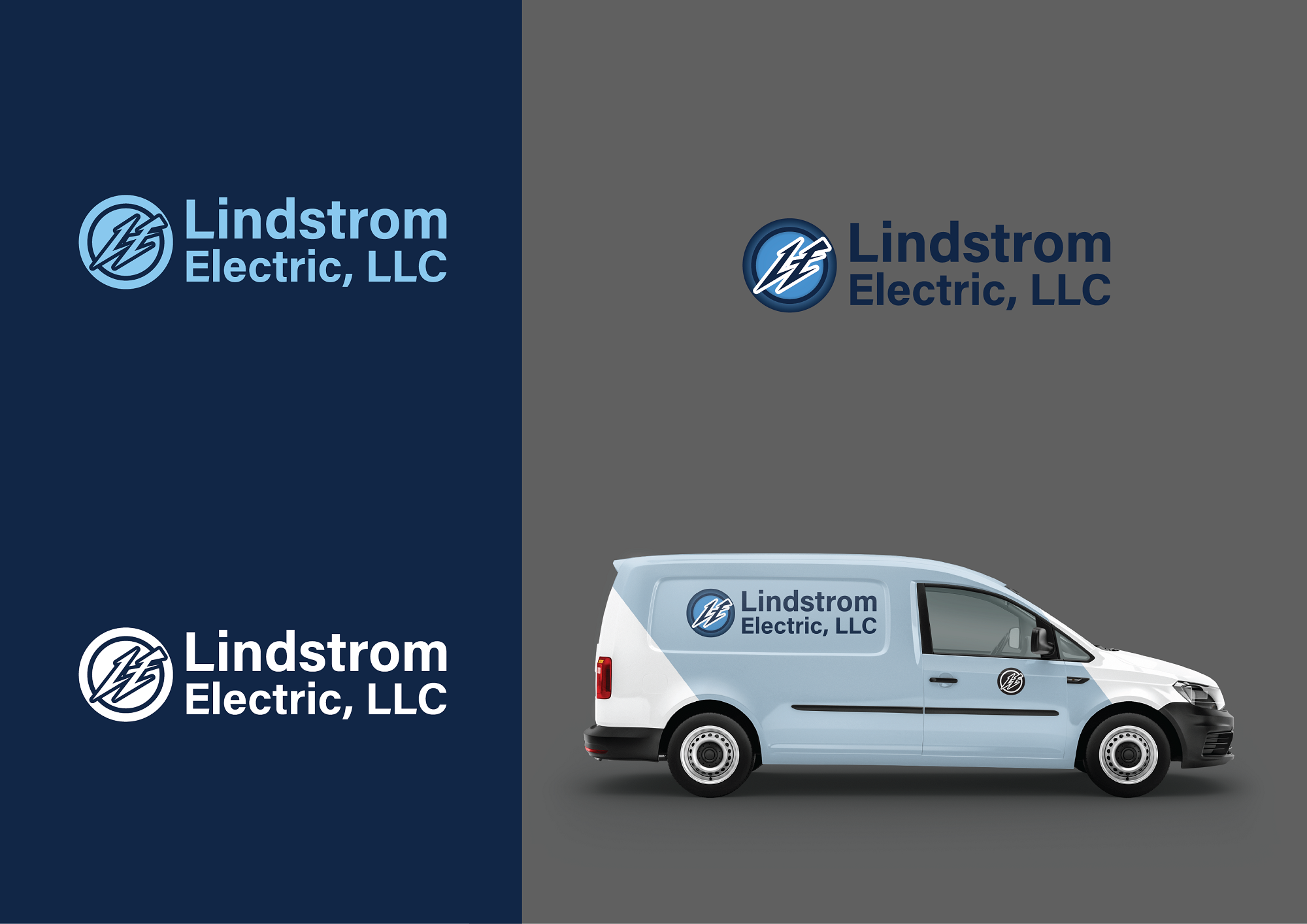 Logo Design by katan_designs for Lindstrom Electric, LLC | Design #28848561