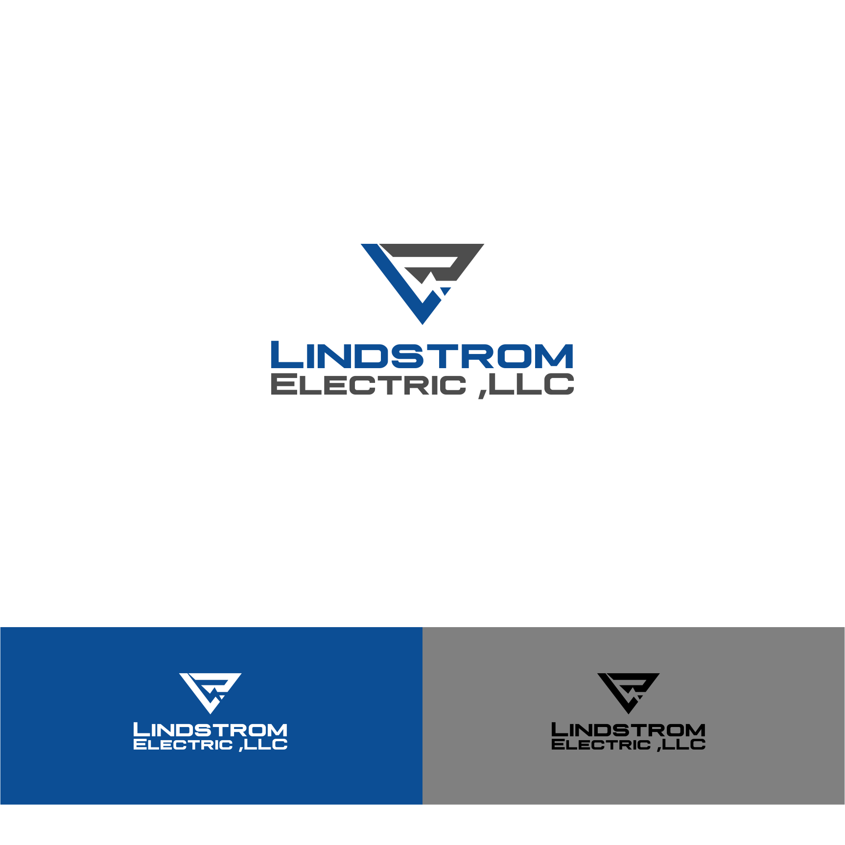 Logo Design by Arham Hidayat for Lindstrom Electric, LLC | Design #28853198