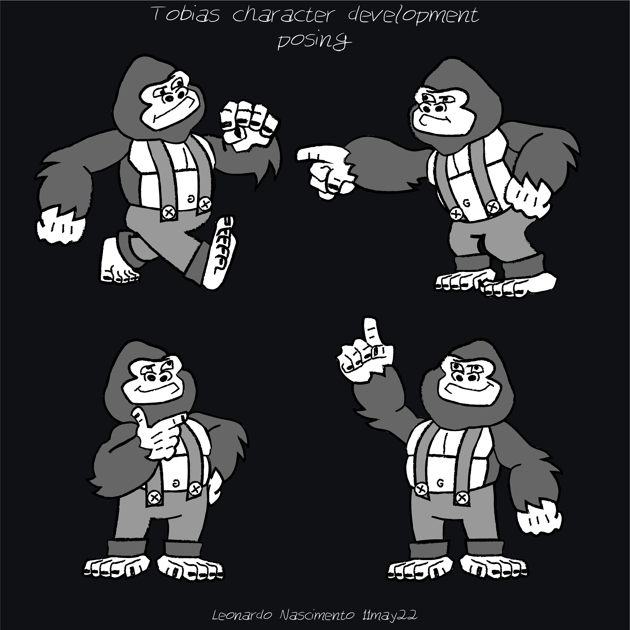 Character Design by Leodesenhos for BOLT Amsterdam | Design #28858594