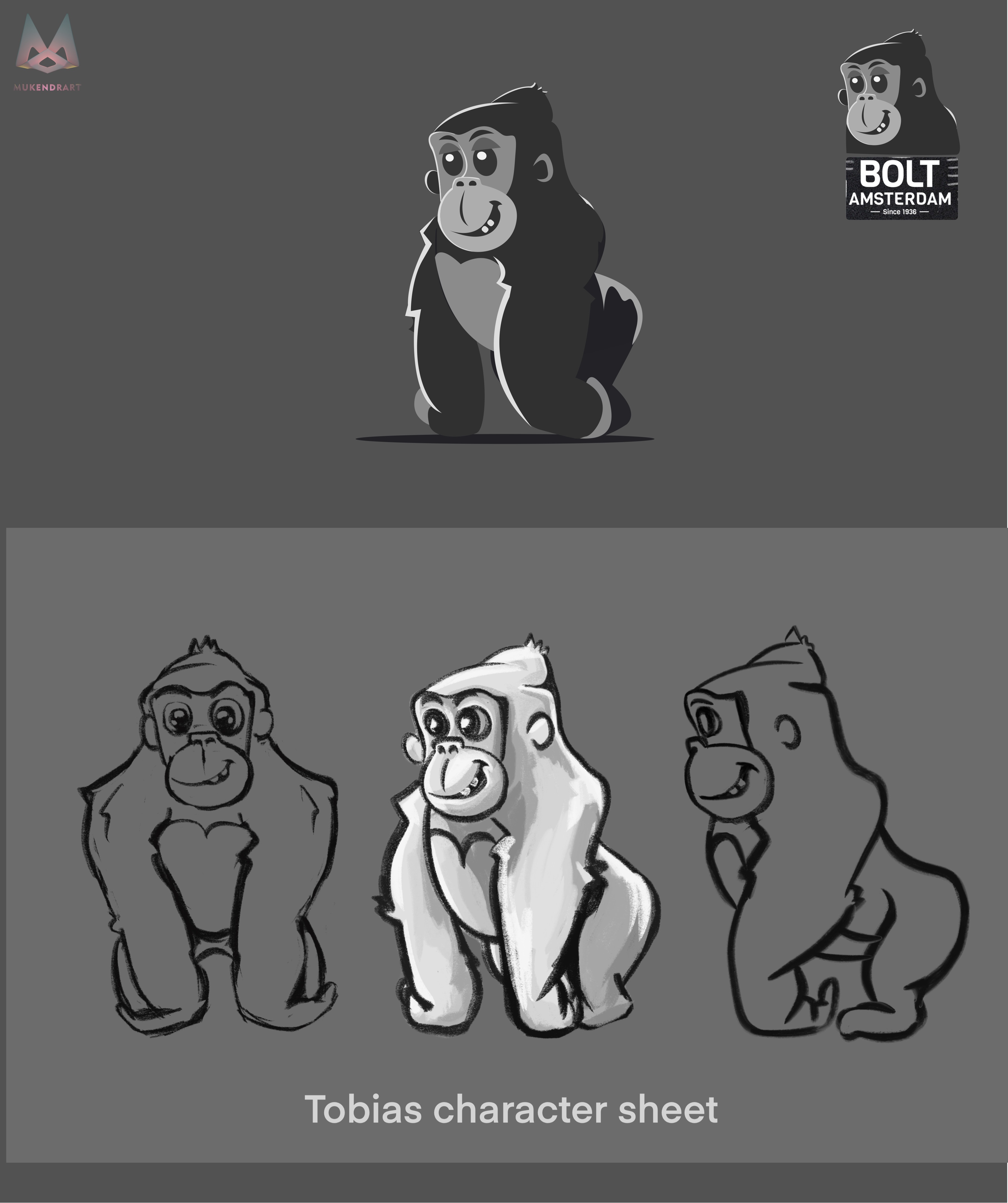 Character Design by MukendrArt for BOLT Amsterdam | Design #28895433