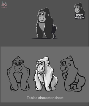 Diseño de Personaje por MukendrArt para BOLT Amsterdam | Diseño: #28895433