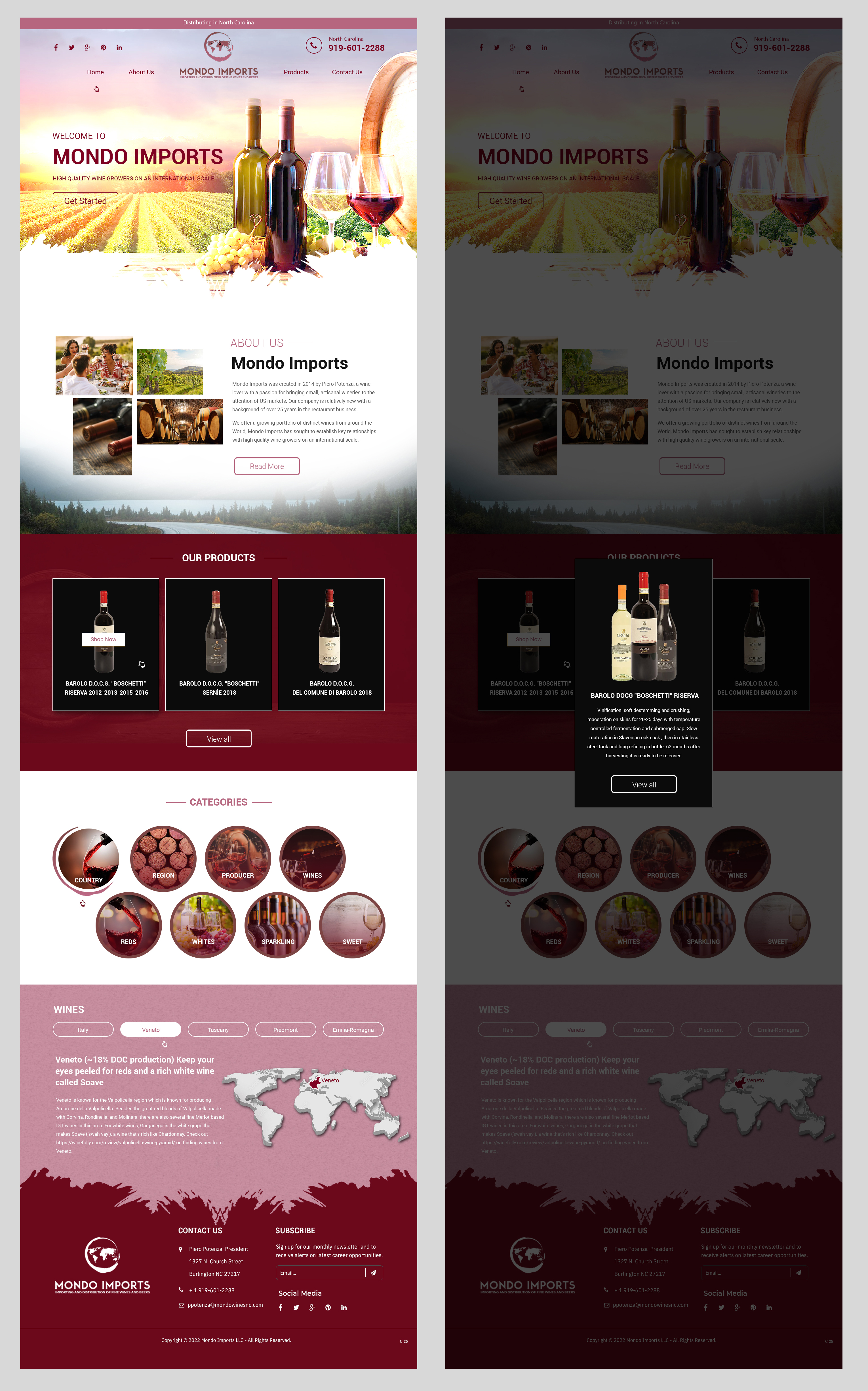 Web Design by pb for Mondo Imports LLC | Design: #28877704
