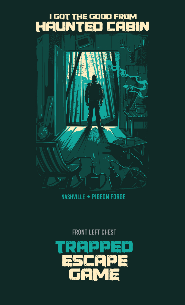 Graphic Design for Trapped Escape Game by ally designs Design 28860762