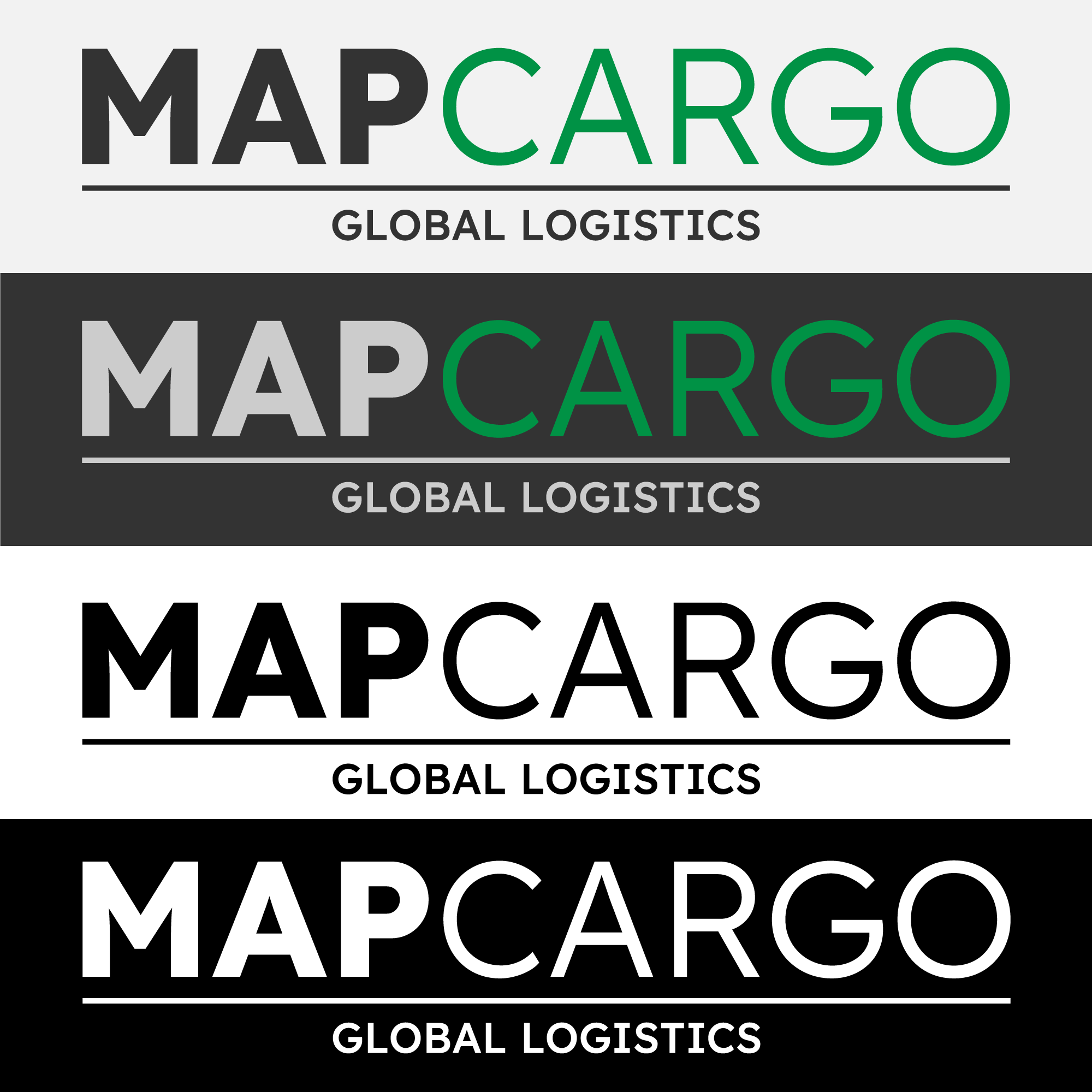 Diseño de Logo por KXDesign para MAPCARGO Global Logistics | Diseño #28853722
