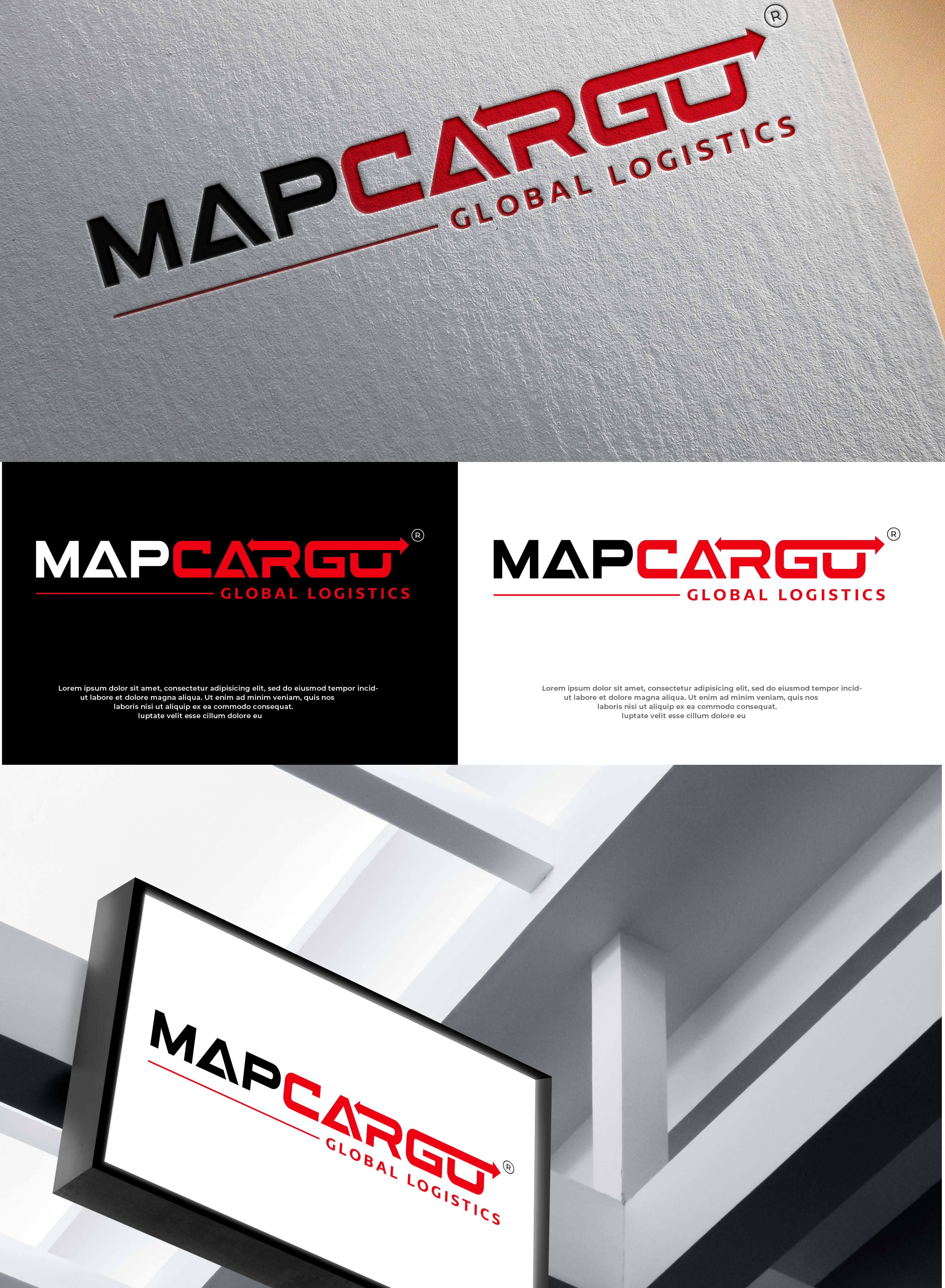 Design de Logo par Graphixpointt pour MAPCARGO Global Logistics | Design #28846339