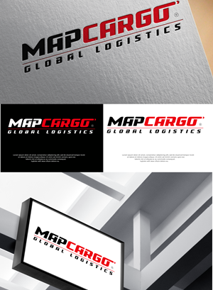Diseño de Logo por Graphixpointt para MAPCARGO Global Logistics | Diseño: #28846341