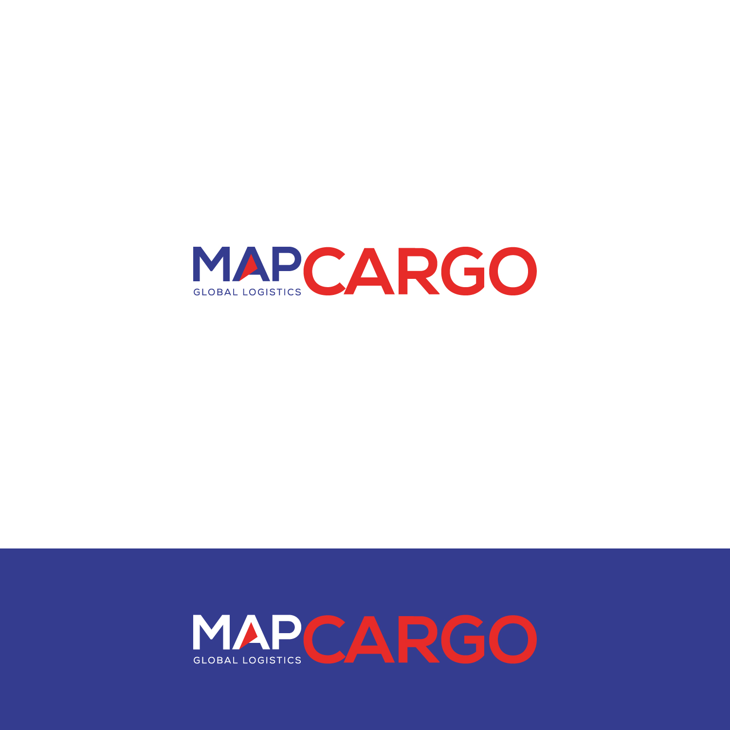 Logo Design by NewtonGain for MAPCARGO Global Logistics | Design #28860219