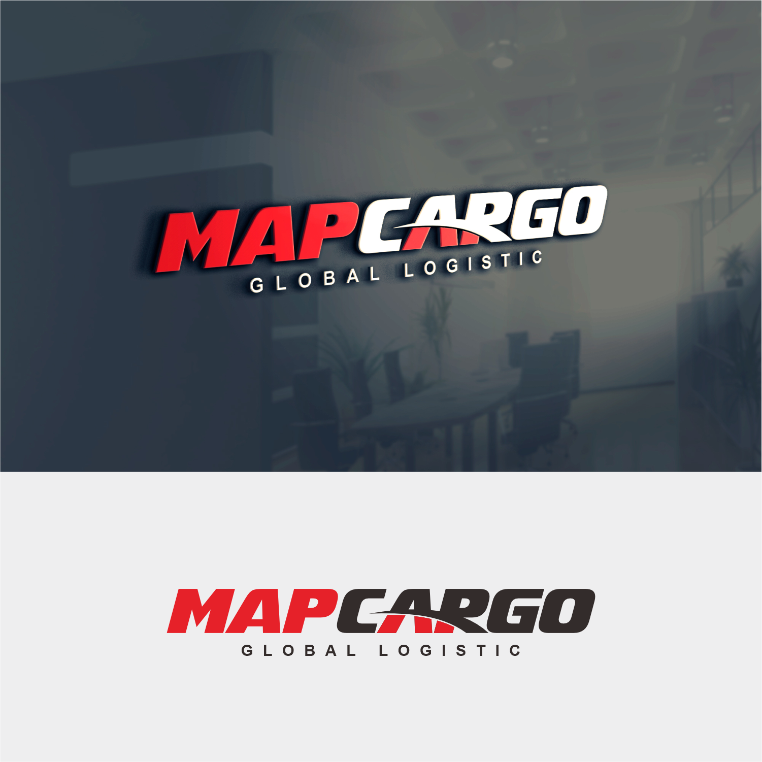 Logo Design by gheztnation for MAPCARGO Global Logistics | Design #28845110