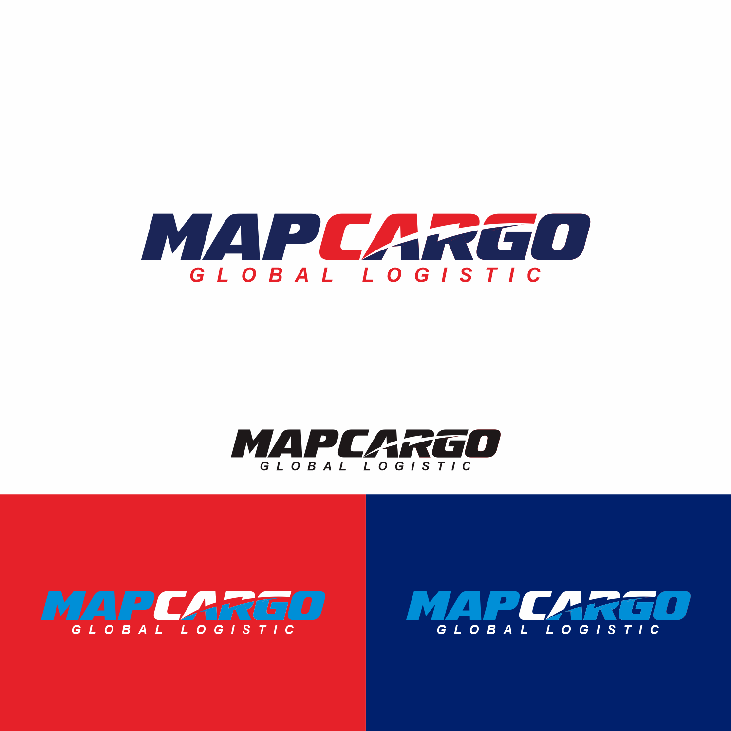 Logo Design by gheztnation for MAPCARGO Global Logistics | Design #28846693