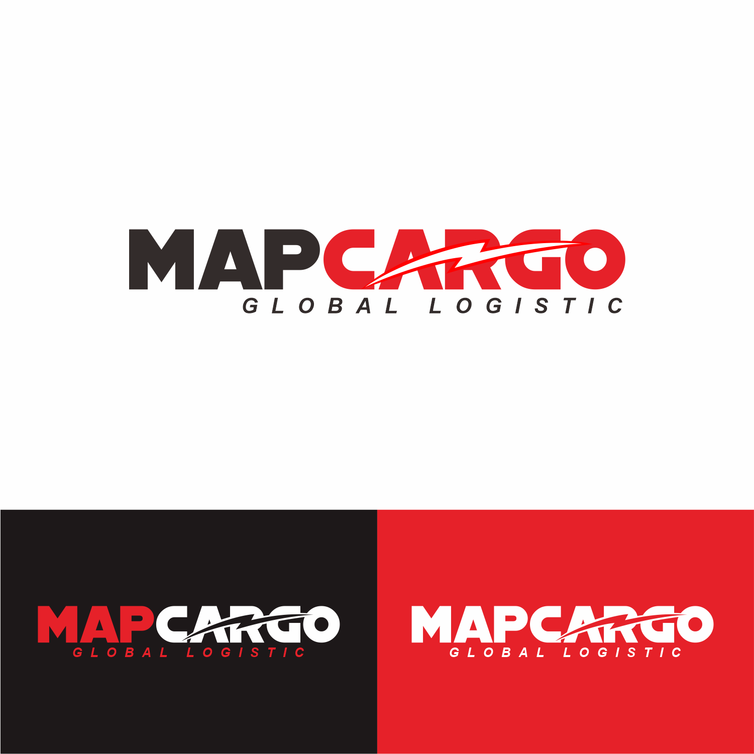 Logo Design by gheztnation for MAPCARGO Global Logistics | Design #28846846