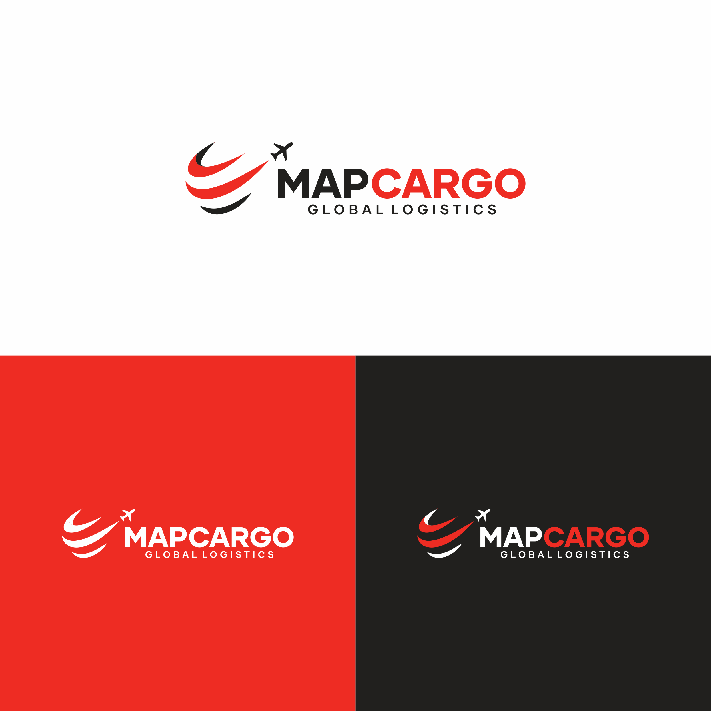 Logo Design by achil78 for MAPCARGO Global Logistics | Design #28846118