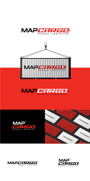 Diseño de Logo por Grapismo Brand Studio para MAPCARGO Global Logistics | Diseño: #28844896