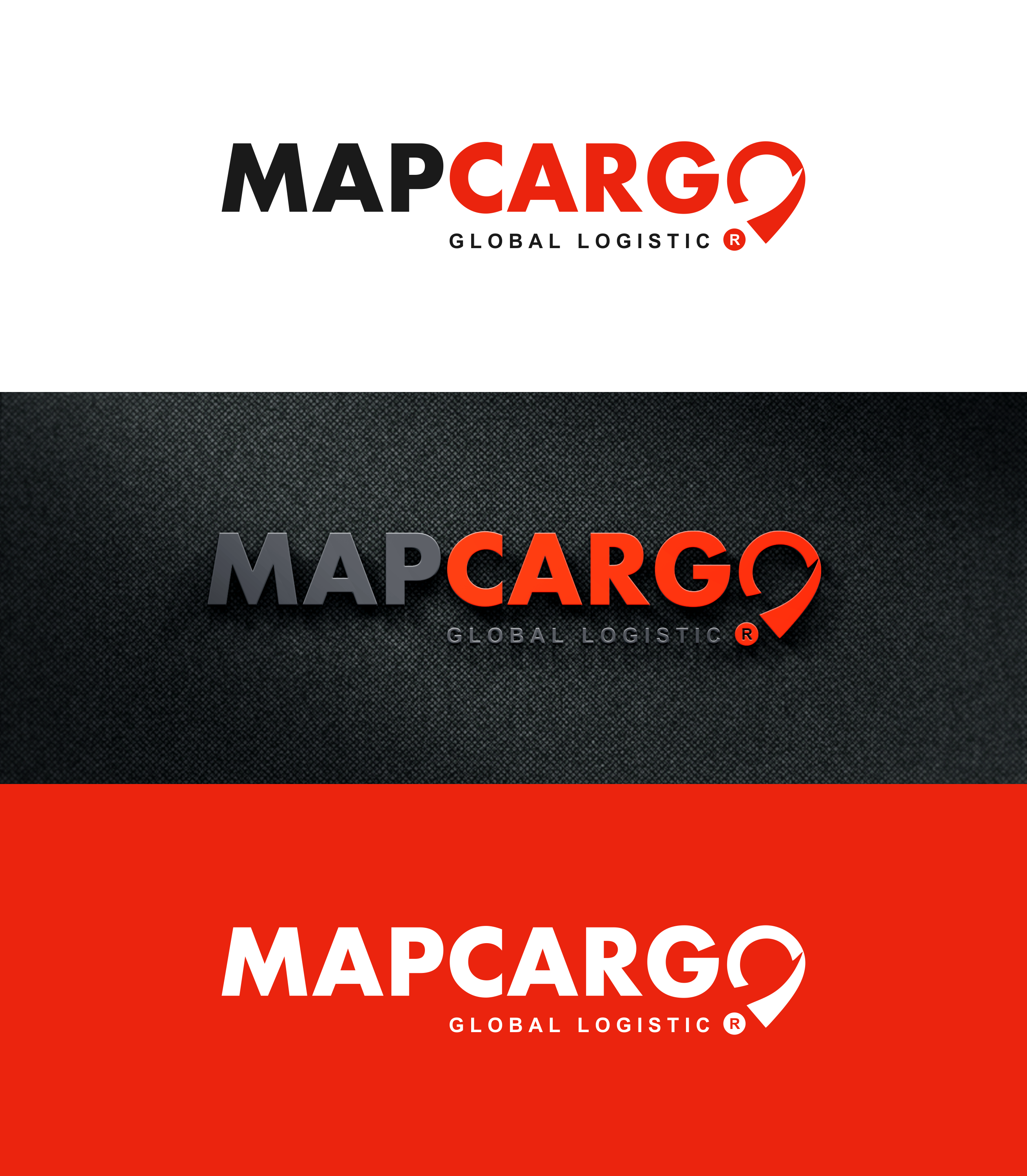 Logo Design by Adeikhan for MAPCARGO Global Logistics | Design #28845269